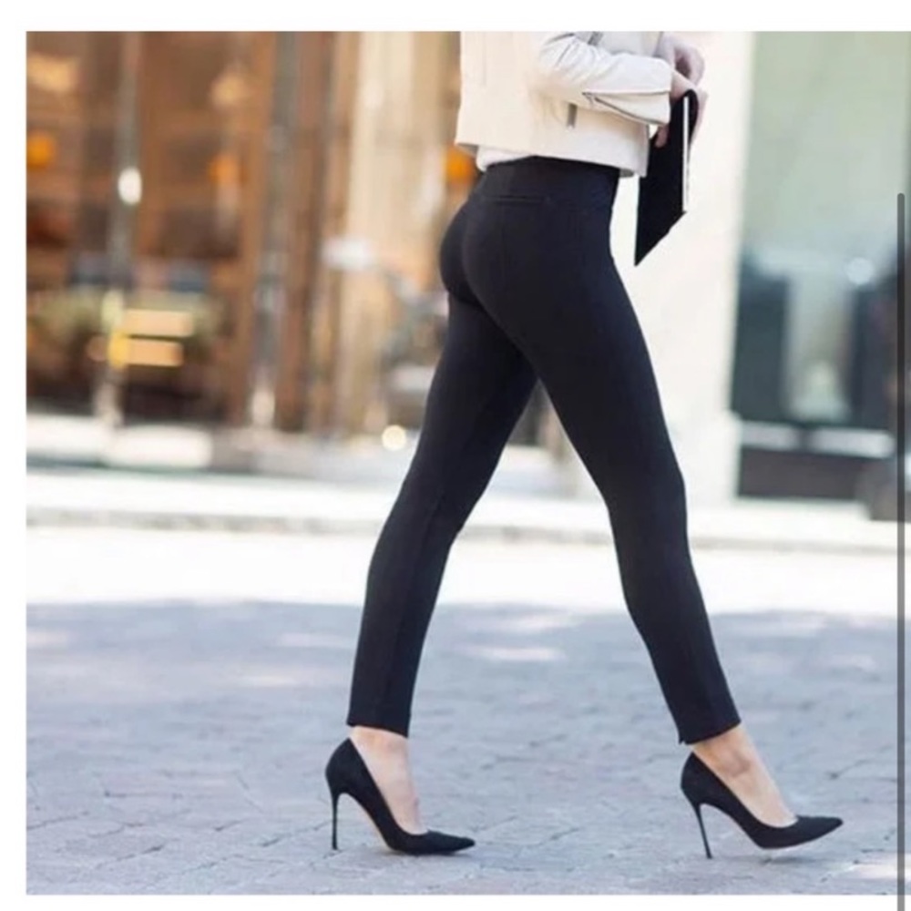 Spanx Perfect Black Pants back seam Skinny